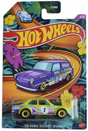 Hot Wheels '70 Ford Escort RS1600, Green 2/5