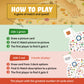 Matching Game Preschool Board Games for Kids 2-in-1 Picture Cards, Match and Category Games, Speech Therapy Materials, Educational Games for Kids 3