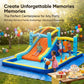 TABU Bounce House with Slide & Splash Pool, 187.2x112x73.2IN