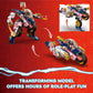 LEGO NINJAGO Sora’s Transforming Mech Bike Racer Building Toys for Kids, Featuring a Mech Ninja Bike Racer, a Baby Dragon and 3 Minifigures, Gift for