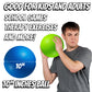 10-Inch Kickballs for Kids & Adults (6-Pack) W/Hand Pump Playground Balls