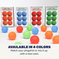 Mighty Fun! Mischief Maker® Toy Slingshot Foam Balls Refill Pack - Made from EVA Foam - Colorful Soft Foam Balls for Sling Shot Toys - Boys and Girls