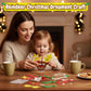 4E's Novelty Reindeer Christmas Ornament Craft for Kids (12 Pack) Updated Edition - Foam Bulk Arts and Crafts Kit for Kids Toddlers 4-8 DIY Craft