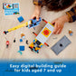 LEGO City Great Vehicles Mobile Crane Truck Toy Building Set 60324 - Construction Vehicle Model, Featuring 2 Minifigures with Tool Toys Kit and Road