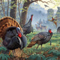 SUNSOUT INC - Uncle Tom's Farm - 1000 pc Jigsaw Puzzle by Artist: Larry Zach - Finished Size 20" x 27" Thanksgiving - MPN# 52403