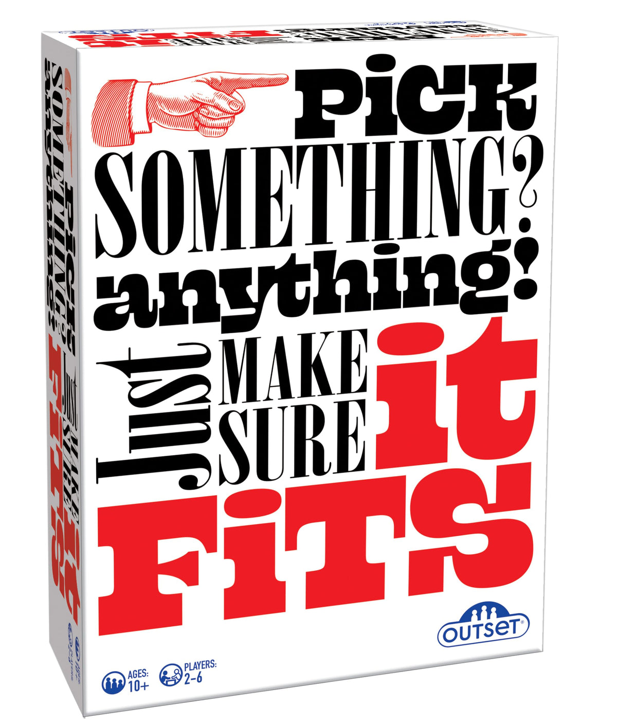 It Fits - The Hilarious Party Game - 2 to 6 Players Ages 10 and up
