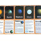 Set of Solar System Flash Cards for Toddlers(15Count)|Kids Learning Flashcard & Montessori Pocket Cards|Perfect for Pre-K Decor Background Wall