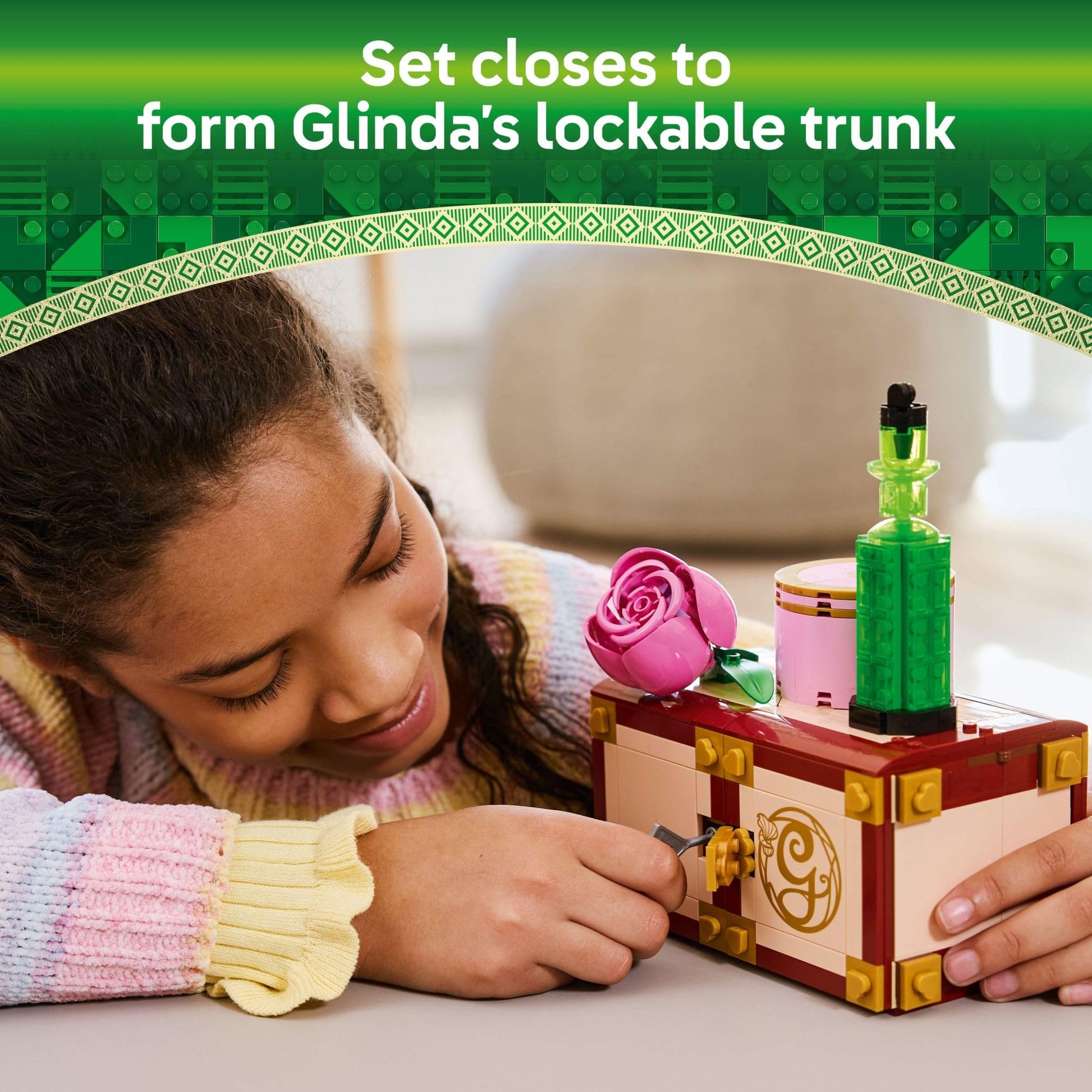 LEGO Wicked Glinda & Elphaba's Dormitory Building Toys - Wicked Toys for Girls & Boys, Age 8+ - Birthday Gift Idea - Buildable Doll House for Kids -