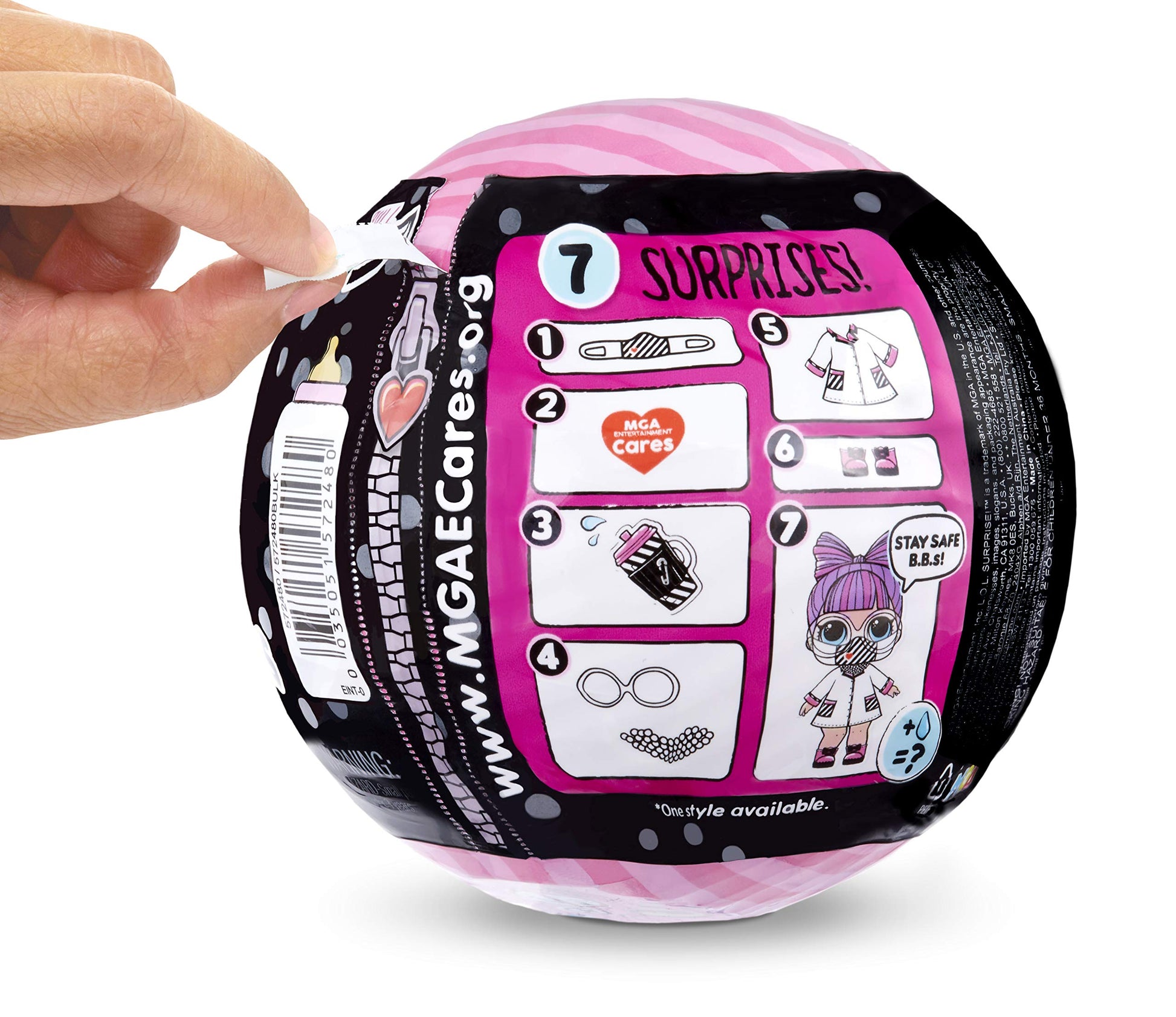L.O.L. Surprise! MGAE Cares Limited Edition Frontline Hero with 7 Surprises
