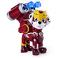 PAW PATROL 6052293 Rubble, Mighty Super Paws Hero Pup Figures with Transforming Backpack Assortment (Styles May Vary-One Supplied), Multi-Coloured