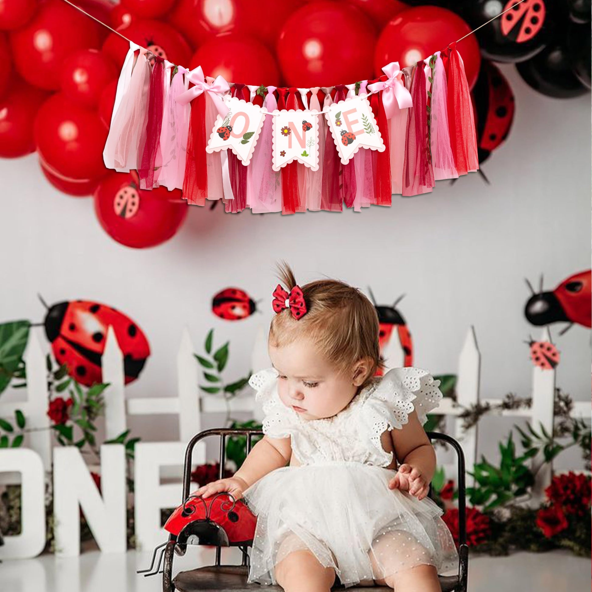 Eurteka Ladybug High Chair Banner