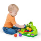 Bright Starts Poppin' Ball Frog Ball Play Toy, Launching, Bouncing & Ramp Racer Toy, Crawl and Chase, Unisex, 6 Months+