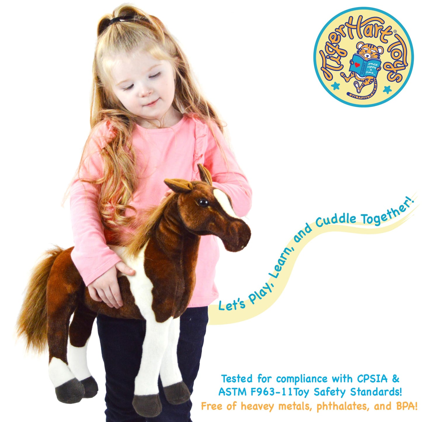 TigerHart Hanna The Horse - 16 Inch Stuffed Animal Plush
