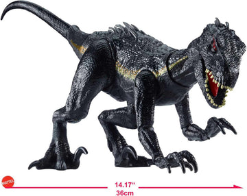 Mattel Jurassic World Fallen Kingdom Indoraptor Dinosaur Action Figure with Movable Joints, Toy