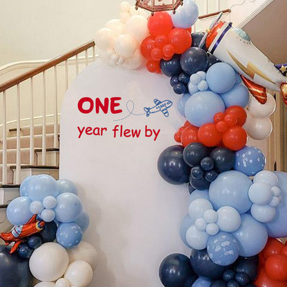 Airplane Decal for Party Balloon Arch