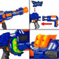 Best Choice Products Electric Customizable Soft Foam Ball Long-Distance Blaster Toy w/Barrel Extension, 12 Foam Balls, Foldable Bipod