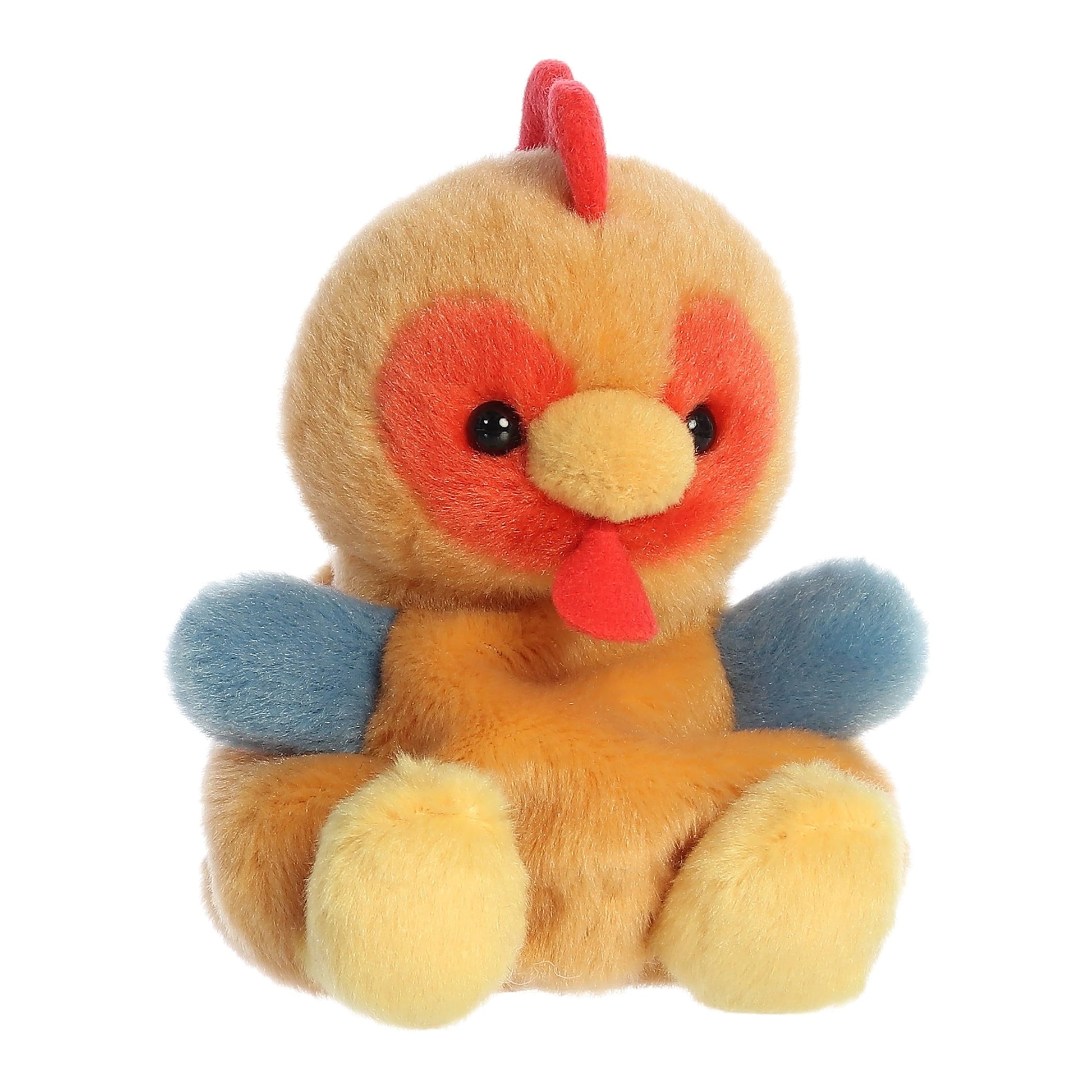 Aurora® Adorable Palm Pals™ Red Rooster™ Stuffed Animal - Fun Collectible Plush for Kids and Adult Collectors - Perfect for Decorating Rooms
