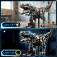 Mechanical Dinosaur Building Block Set with Light, Compatible with Lego Dinosaur, STEM Tyrannosaurus Model Collection Toys for Home Office Decor,