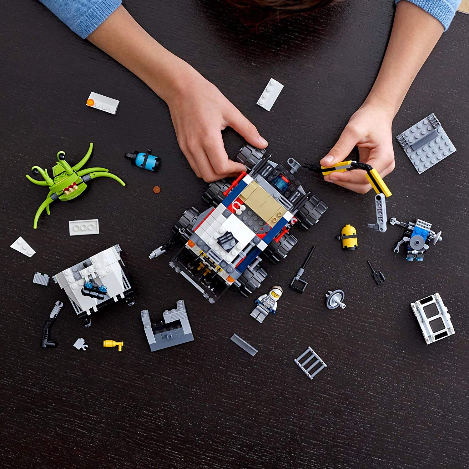 LEGO Creator 3in1 Space Rover Explorer 31107 Building Toy for Kids Who Love Imaginative Play, Space and Exploration Adventures on Exotic Planets (510