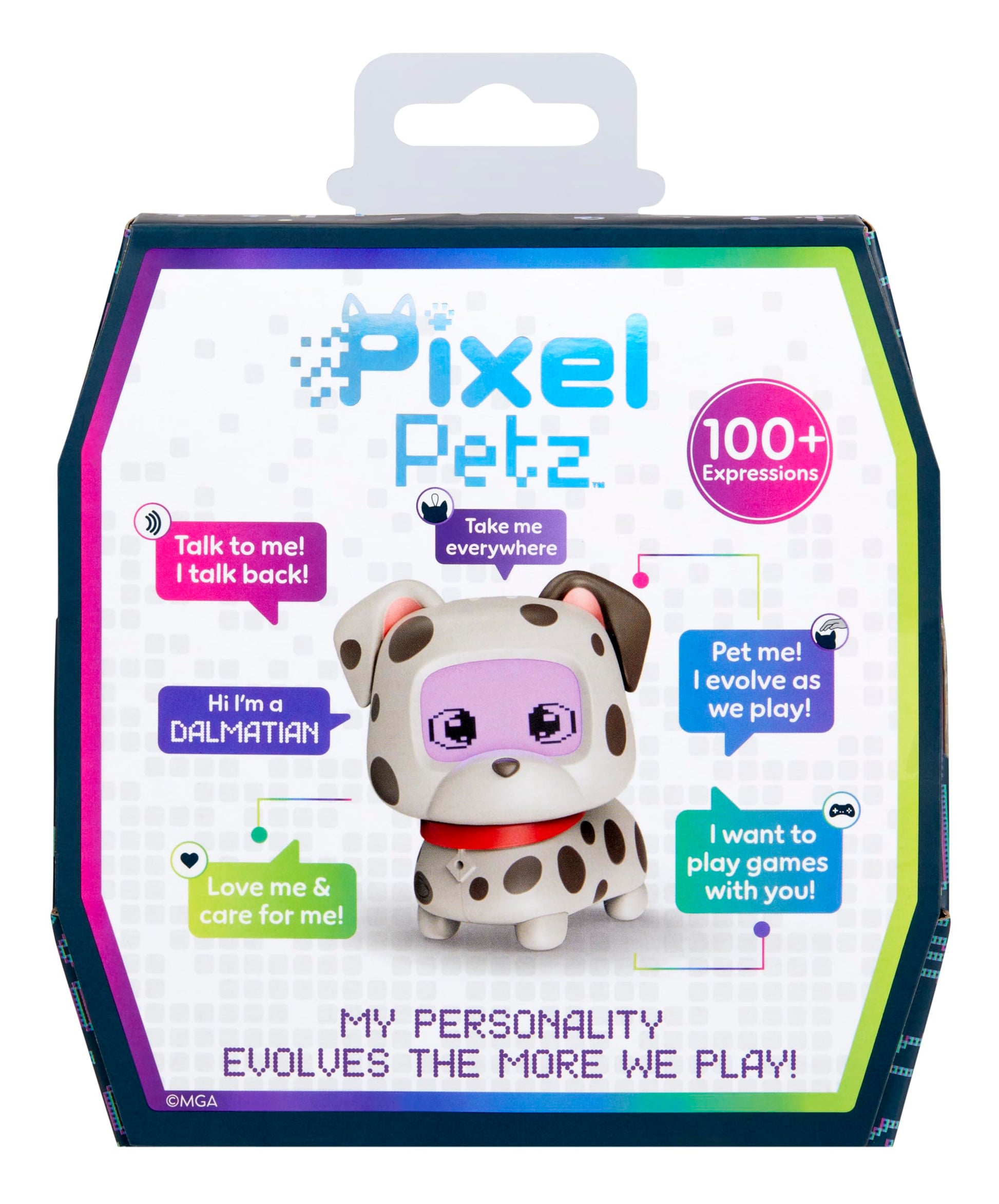 Pixel Petz - Dalmatian, Interactive Digital Pet Dog, Ages 4+