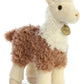 Aurora® Realistic Miyoni® 2 Tone Llama Stuffed Animal - Lifelike Details Make a Cherished Companion - Perfect for Decorating Bedrooms or Classrooms