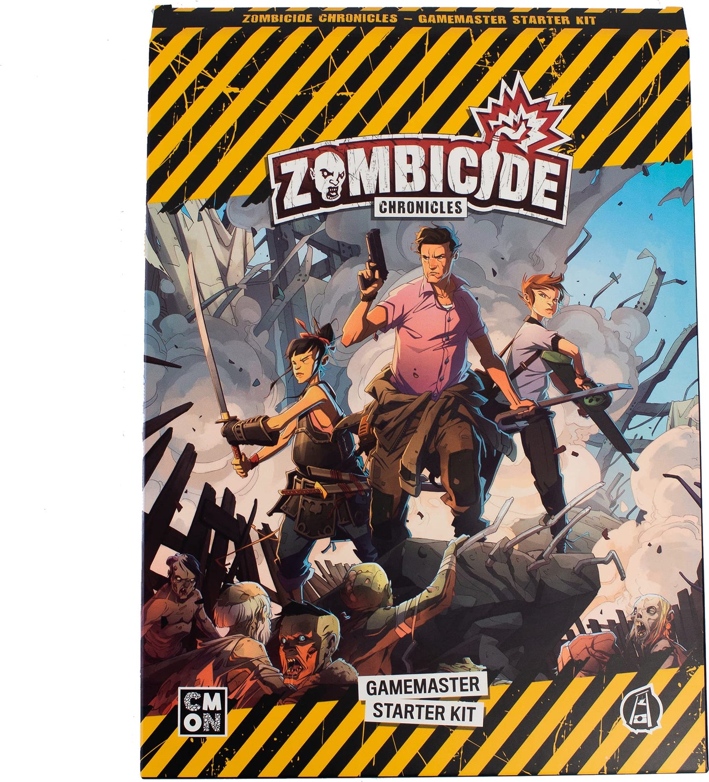Zombicide Chronicles The Roleplaying Game GameMaster STARTER KIT - Essential Tools to Craft Thrilling Zombie Adventures! Cooperative Strategy Game