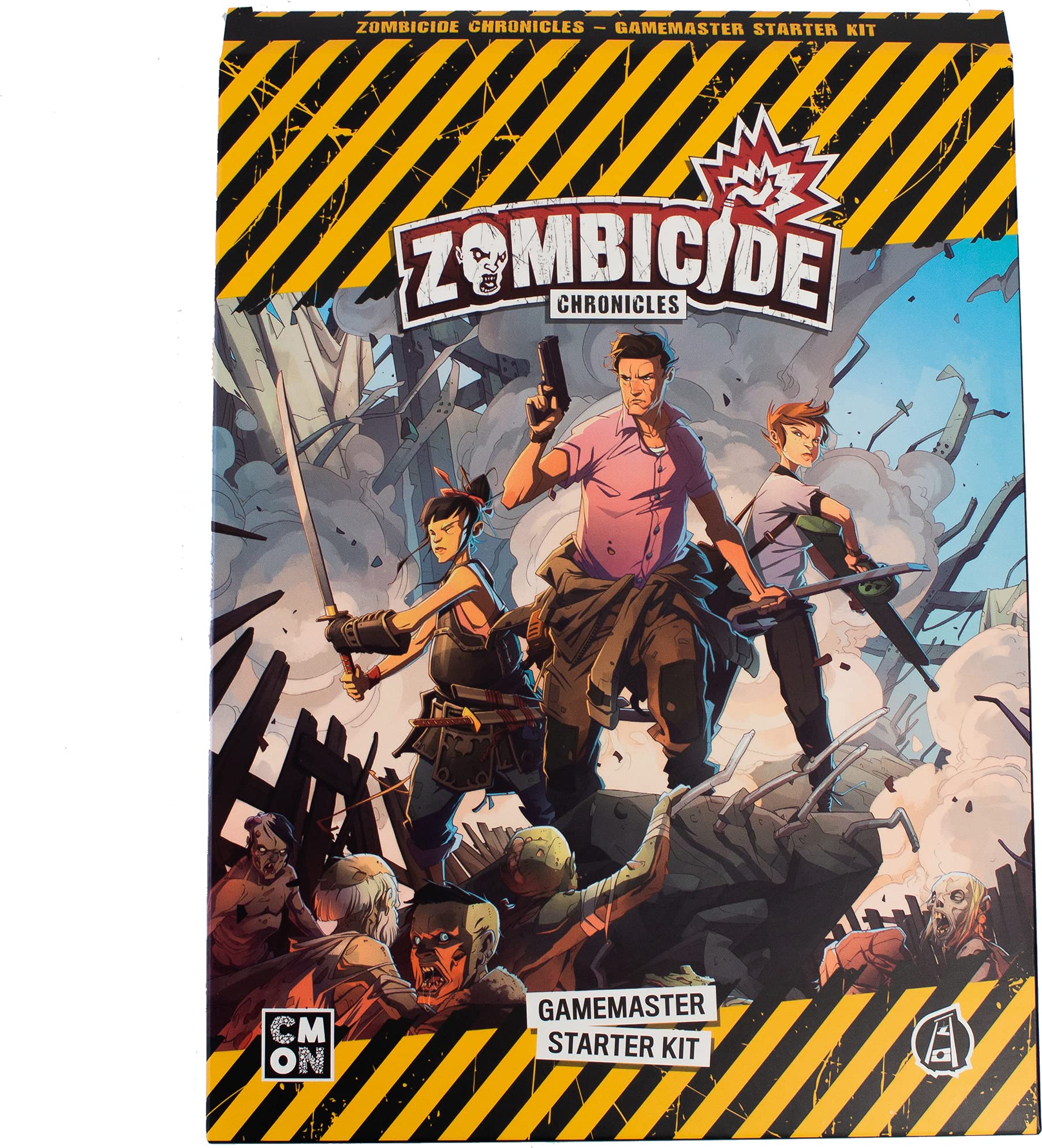Zombicide Chronicles The Roleplaying Game GameMaster STARTER KIT - Essential Tools to Craft Thrilling Zombie Adventures! Cooperative Strategy Game