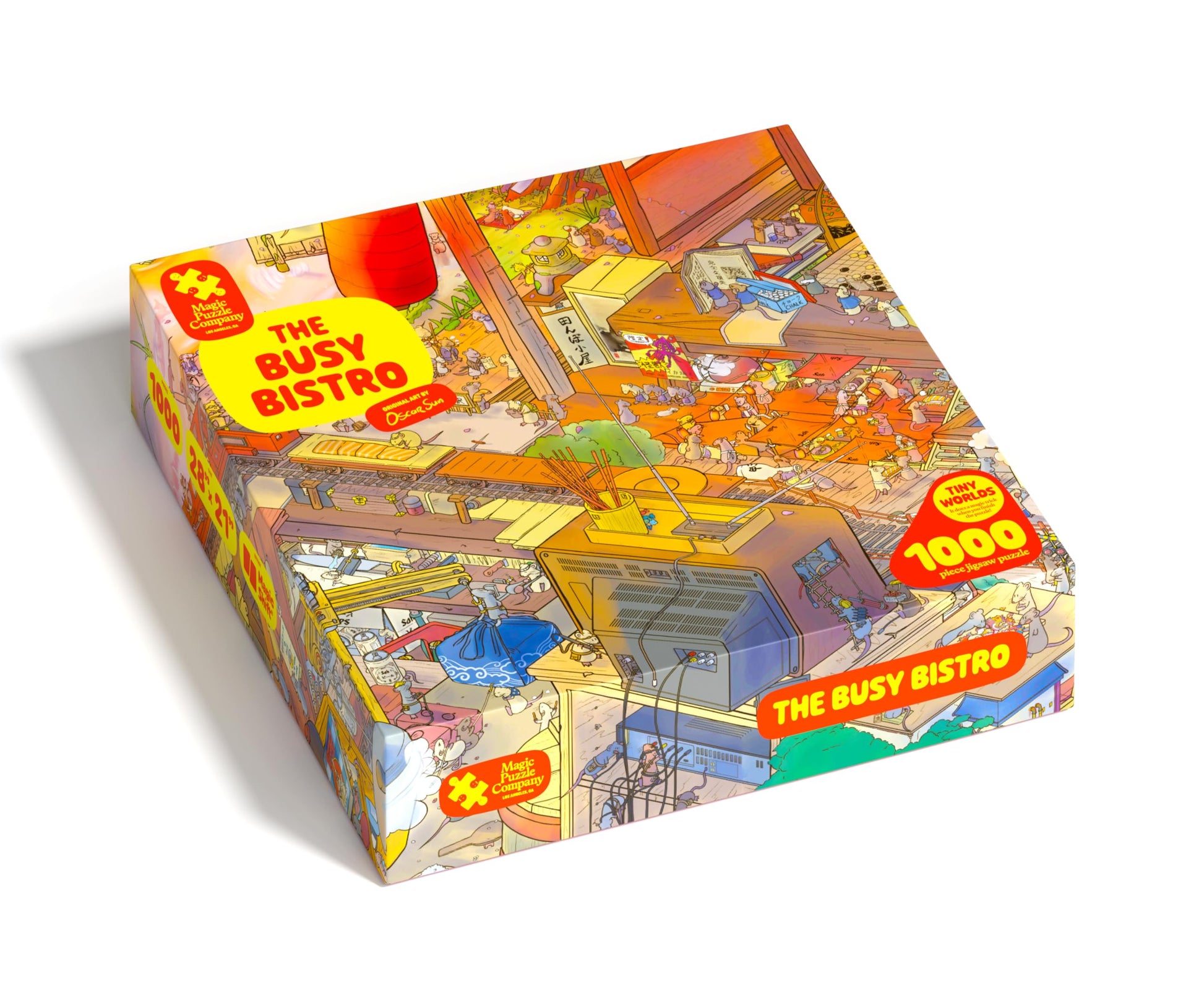 The Busy Bistro • 1000-Piece Puzzle by The Magic Puzzle Company • Series 2