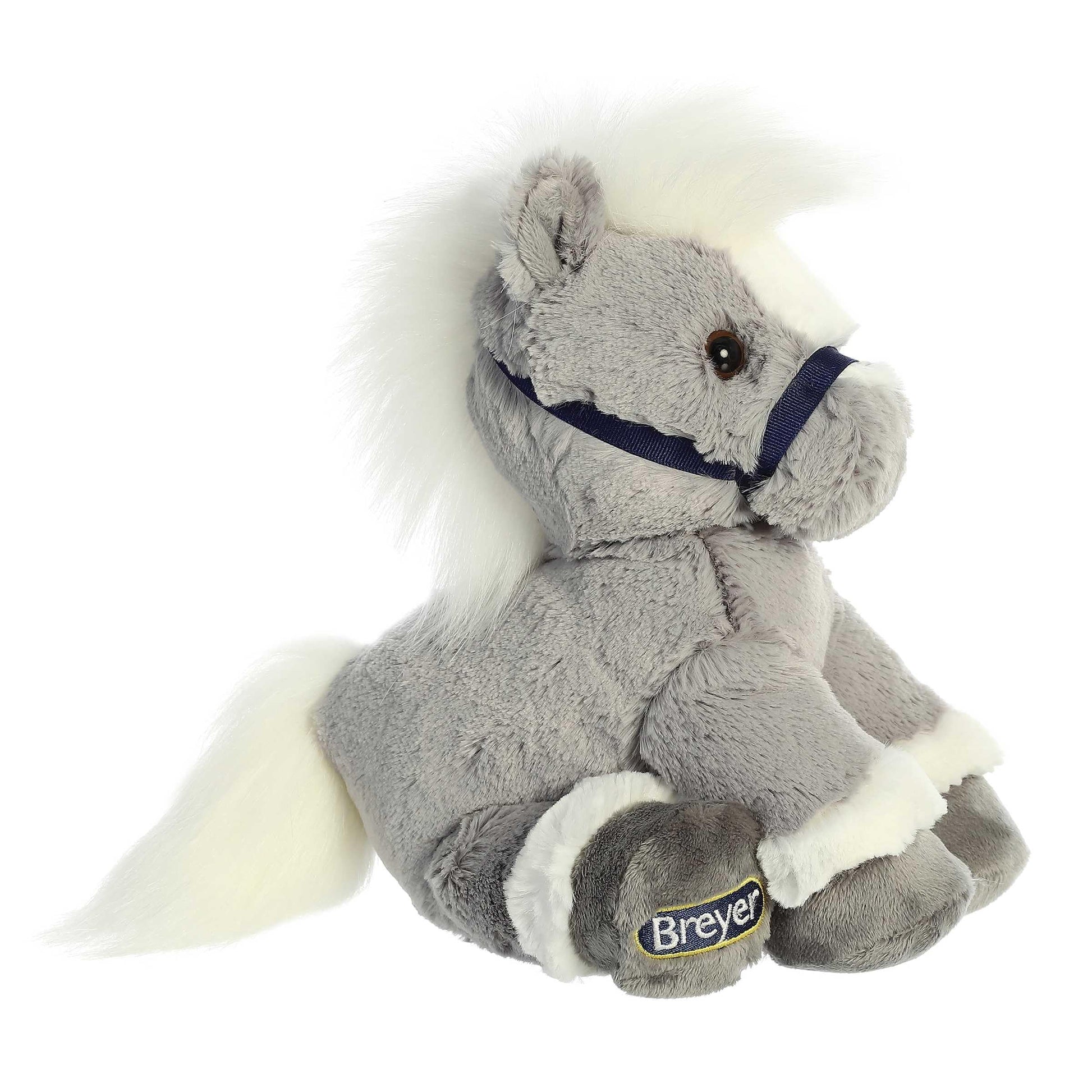Aurora® Exquisite Breyer® Horse Stuffed Animal - Realistic Detailing - Imaginative Play - Grey 11 Inches