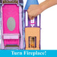 Mattel Disney Frozen Arendelle Doll-House Castle (2+ ft) with Elsa Fashion Doll, 4 Play Areas, and 15 Furniture and Accessory Pieces from Disney’s