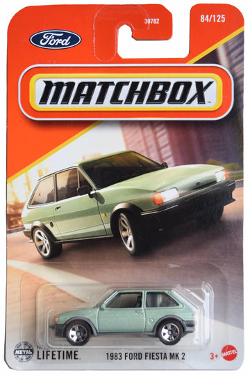 Matchbox 1983 Ford Fiesta MK 2, Green 84/125