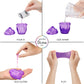 Rainbow High Violet, Purple with Slime Kit & Pet, 11" Shimmer Posable Fashion Doll with DIY Sparkle Slime, Magical Yeti Pet, Fun Play Accessories