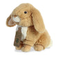 Aurora® Responsibly Made Eco Nation™ Lop-Eared Rabbit Tan Stuffed Animal - Ideal for Playtime Adventures - Perfect for Birthdays or Just Because