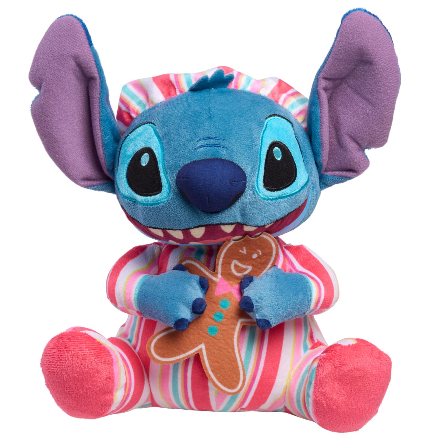 Disney Stitch 10-inch Holiday Feature Plush Stitch Stuffed Animal