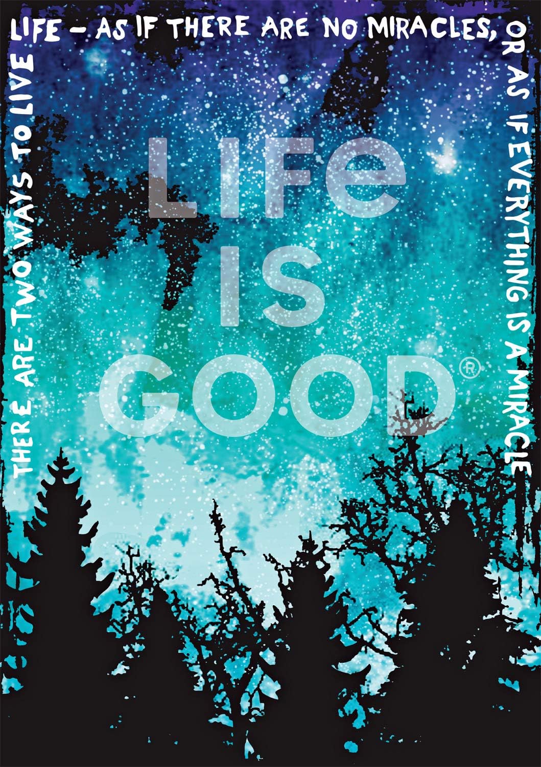 Buffalo Games - Life is Good - Everything is a Miracle - 500 Piece Jigsaw Puzzle for Adults -Challenging Puzzle Perfect for Game Nights - Finished