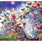 Masterpieces 300 Piece EZ Grip Jigsaw Puzzle - Unicorns & Butterflies - 18"x24"