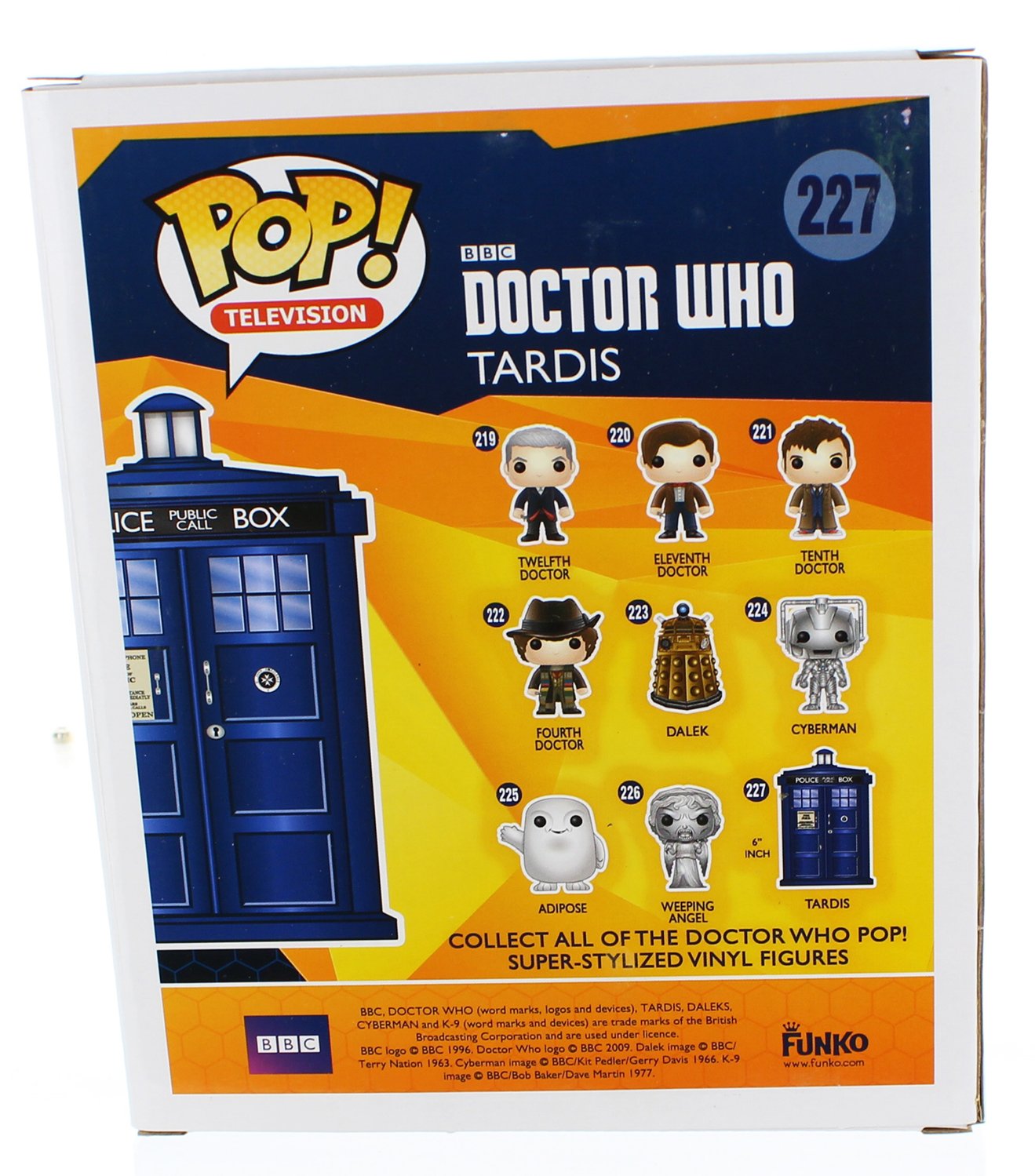 Funko 5286 POP TV: Doctor Who Tardis 6" Action Figure