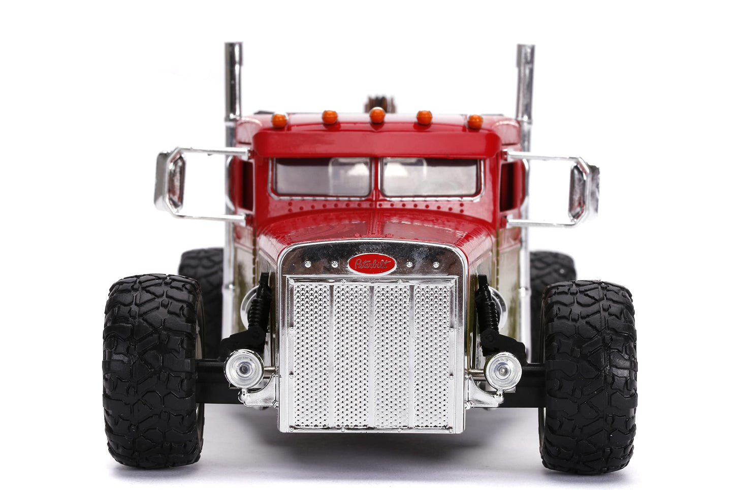 Jada Fast & Furious Presents: Hobbs & Shaw Hobbs' 1:24 Custom Peterbilt Truck Die-cast Car, Toys for Kids and Adults