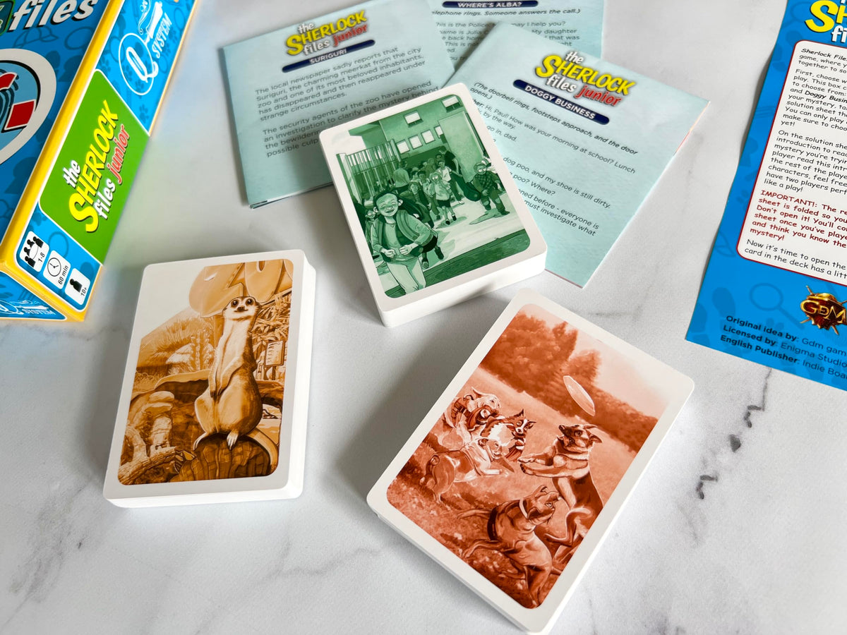 Sherlock Files: Junior Introductory Investigations, Strategy Board Games