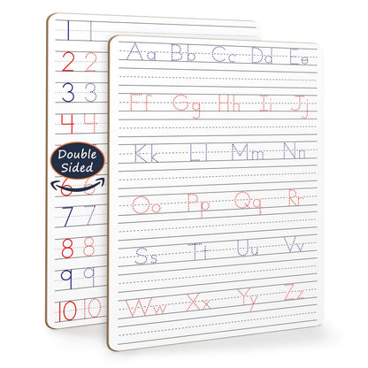 Scribbledo Alphabet Tracing Whiteboard, Dry Erase Lapboard 9x12