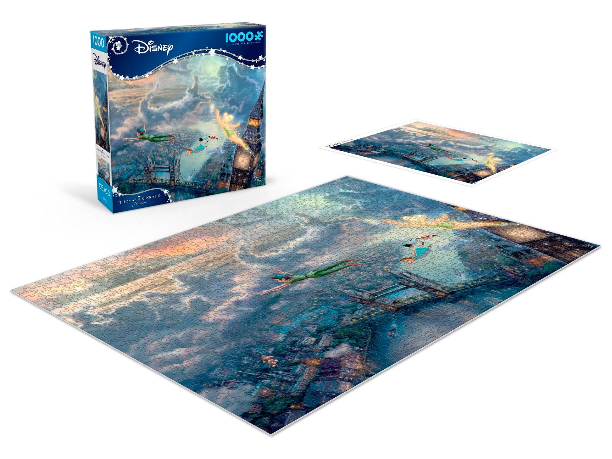 Ceaco - Thomas Kinkade Disney Dreams - 1000 Piece Jigsaw Puzzle for Adults