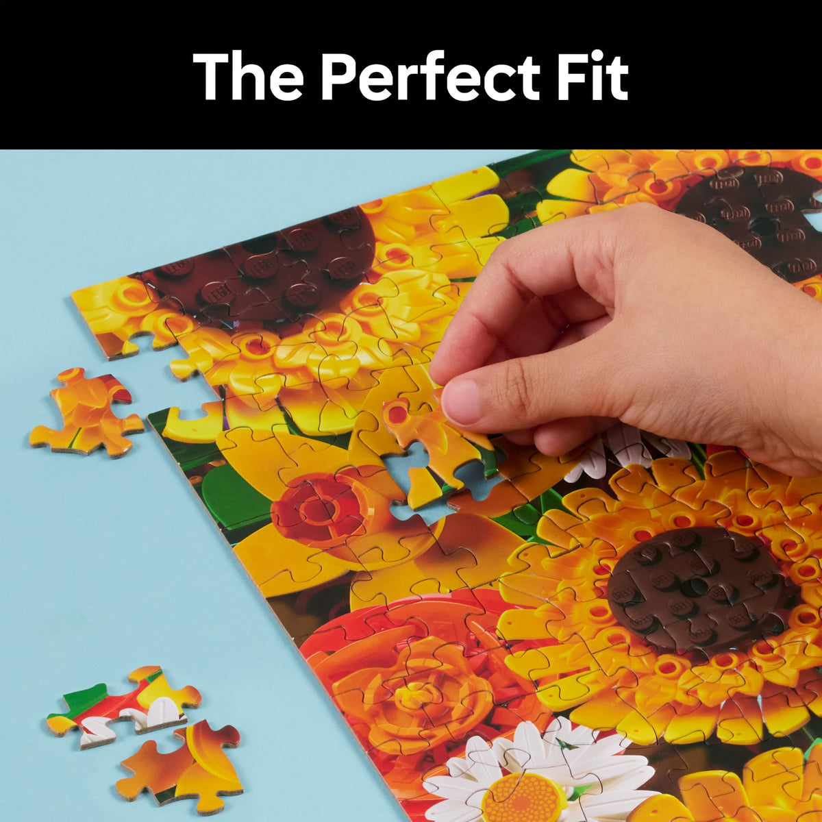 LEGO® Botanicals Sunflower Collage Puzzle (500 pcs)
