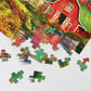 Springbok Autumn Barn 400 Piece Jigsaw Puzzle for Families