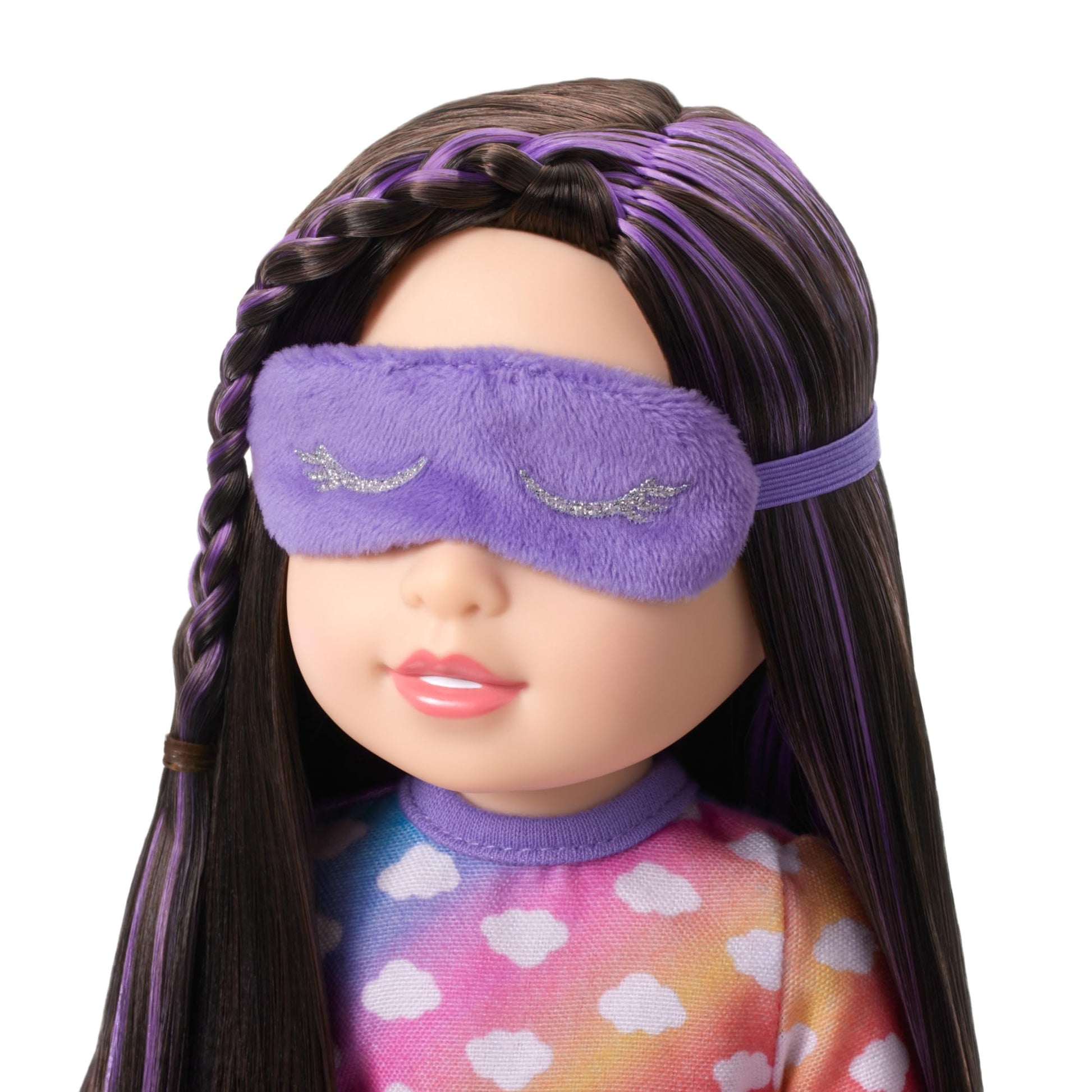 American Girl, AG Sisters Staying Up Late Styles, Doll Clothes, For 14.5-inch Dolls, 8 pcs, For Ages 4+ (Amazon Exclusive)
