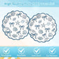40Pcs Scalloped Coastal Party Supplies Include Summer Starfish Seashell Plates&Paper Napkins Disposable Blue Bow Ocean Theme Tableware Set