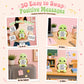 Puraesla Funny Turtle Plush, Positive Squishy Plushie Affirmation Animal with 30 Supportive Messages, Stress Relief Relaxing, Birthday Appreaciation