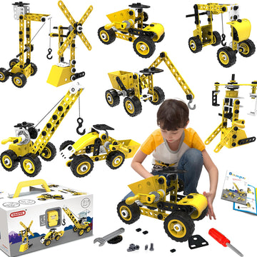 choopheme 10 in 1 Stem Toys for 5 6 7 8 9+ Year Old Building Block Kit Stem Activities Projects Boy Toys Age 4-8 5-7 6-8 8-10 Creative Set Educational