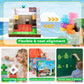 ToyUnited 150PCS Magnetic Blocks - Magnetic Building Blocks, Magnet Cubes Toys Stacking, Build Forest World Set, STEM Montessori Sensory Toys for Kids