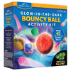 Blue Marble Glow-in-the-Dark Bouncy Ball Science Activity Kit for Kids