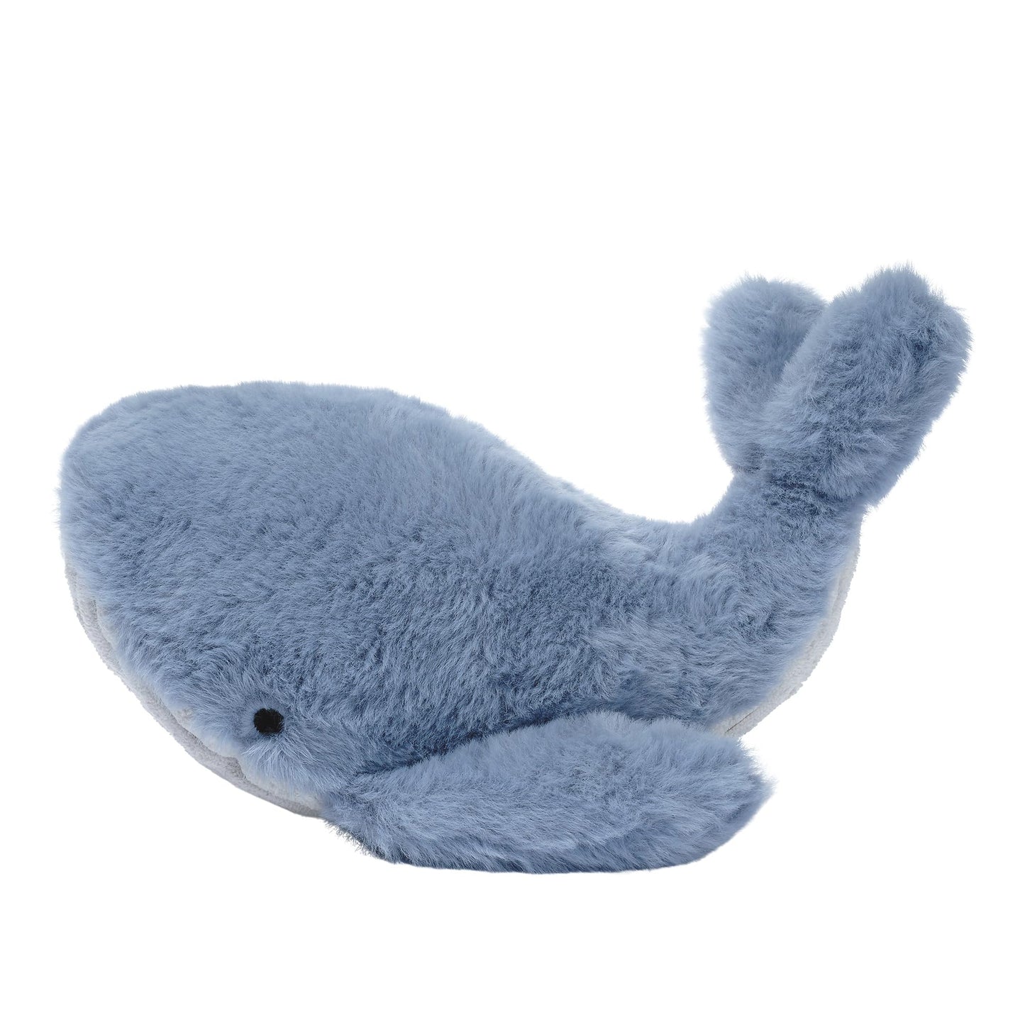 Lambs & Ivy Bubbles & Squirt Soft Plush Blue Whale Stuffed Animal Toy